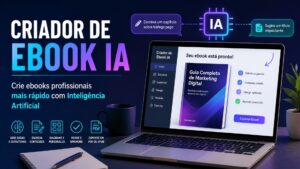 Criador de Ebook IA Como Usar Inteligência Artificial para Criar e Vender Ebooks Profissionais.